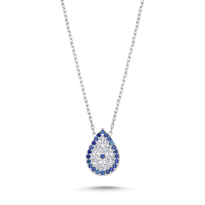 Evil Eye Drop Necklace