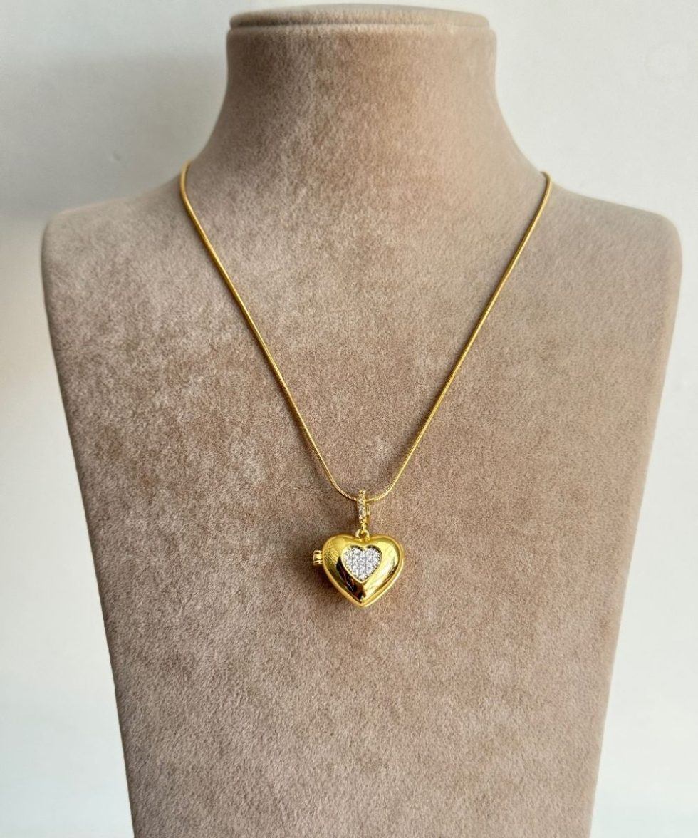 Heart Stone Kette