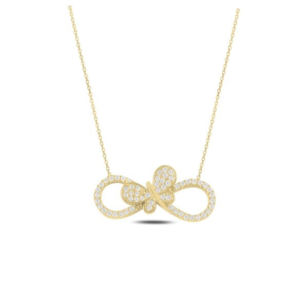 Infinity Butterfly Necklace