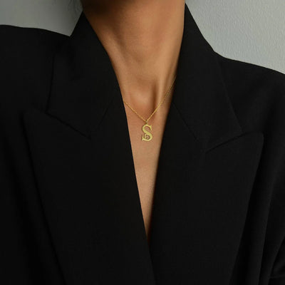 Duo Initialen Necklace