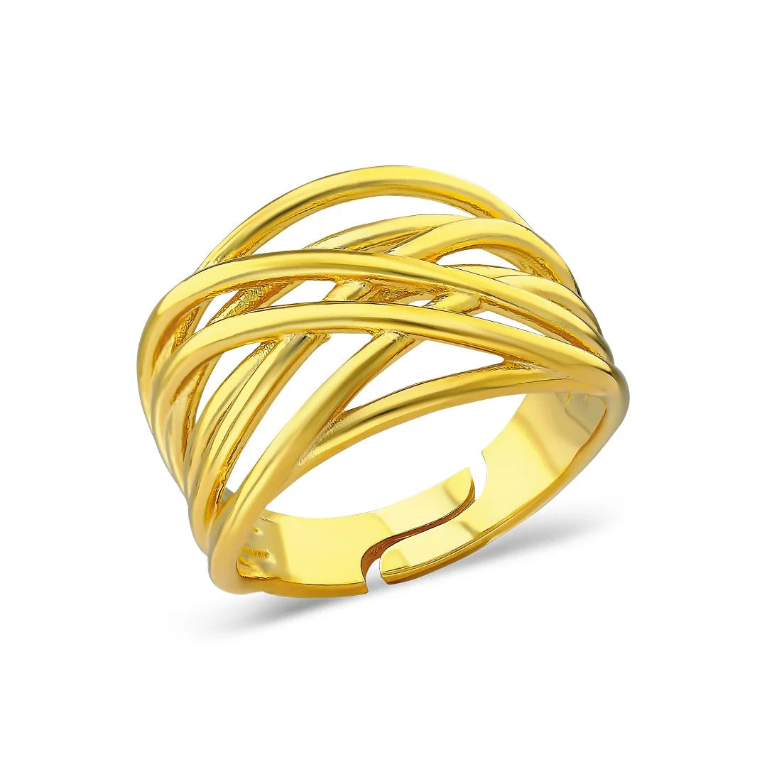 Geschichteter Fantasy Ring