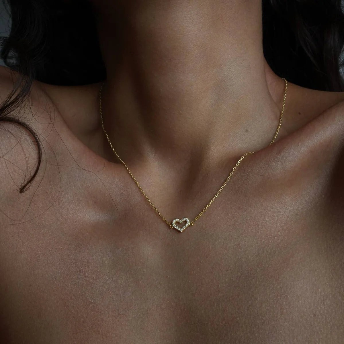 BOMB HERZ HALSKETTE | 925 SILBER