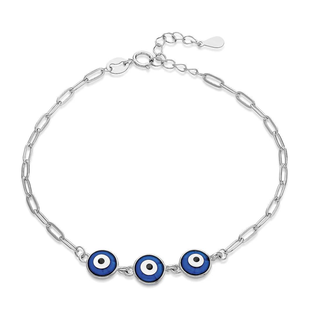 Dreifaches Nazar auge armband