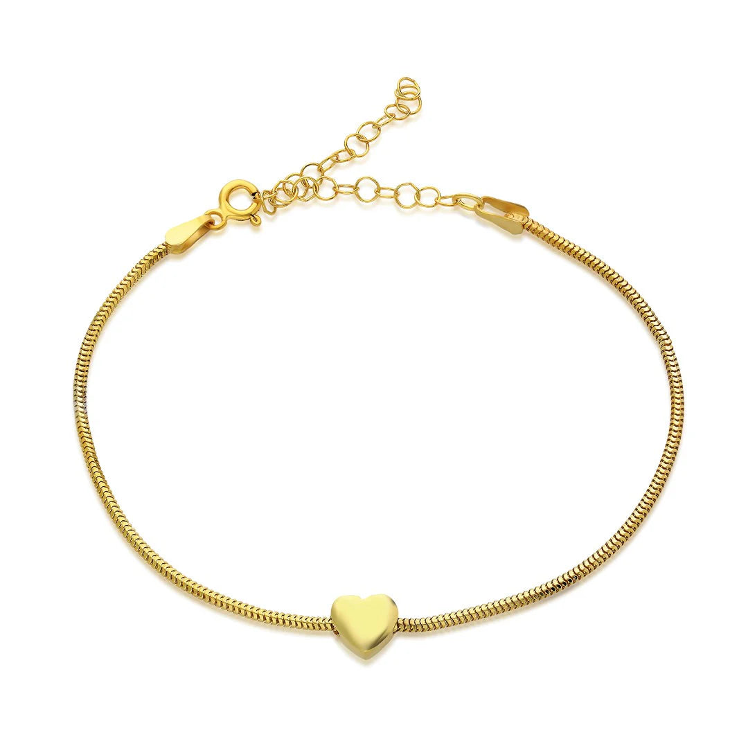 Tondo Kettenarmband mit Herz
