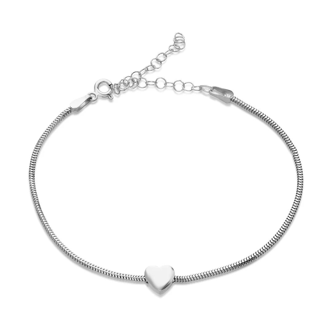 Tondo Kettenarmband mit Herz