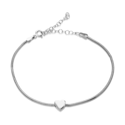 Tondo Kettenarmband mit Herz