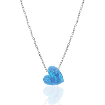 Heart Opal Necklace