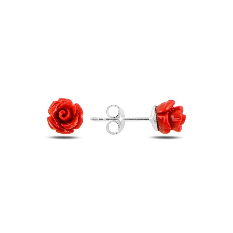 Rose Stud Earrings