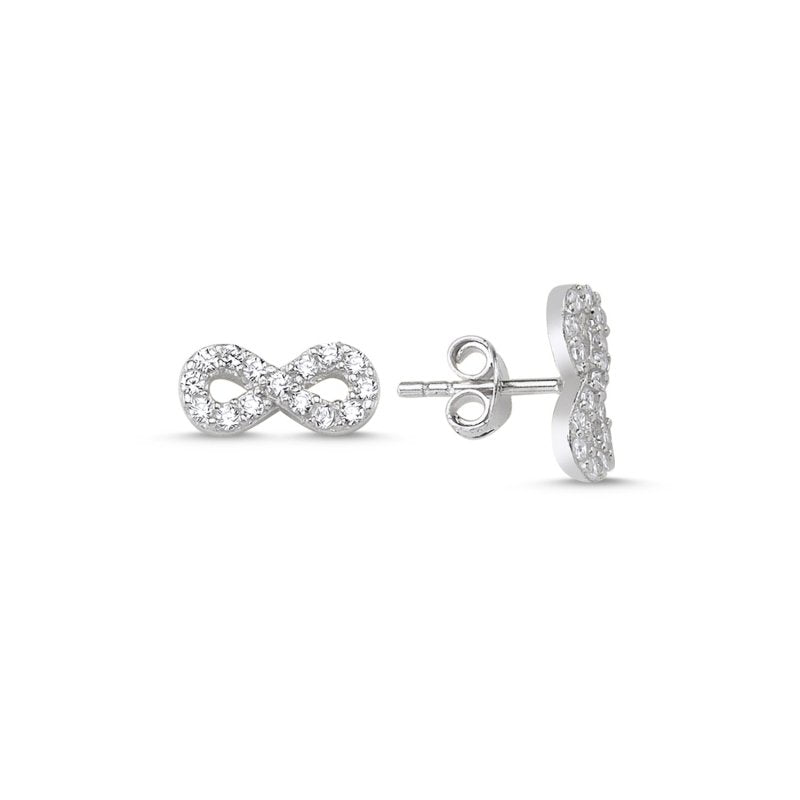 Infinity Stud Earrings
