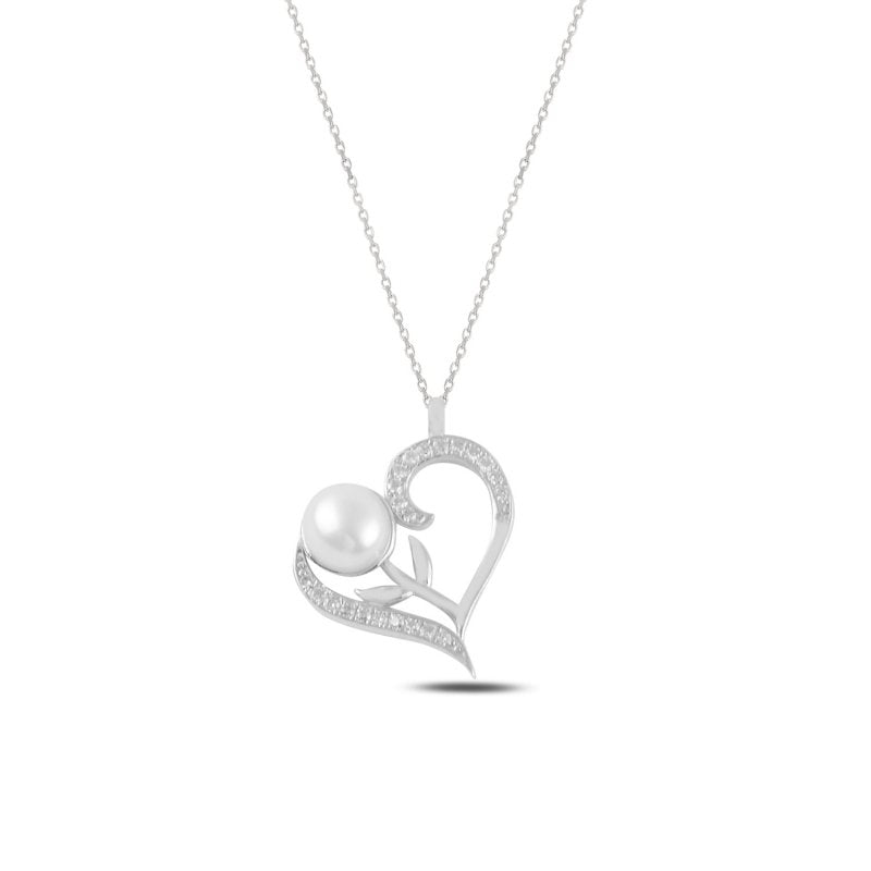 Heart Mother of Pearl Necklace