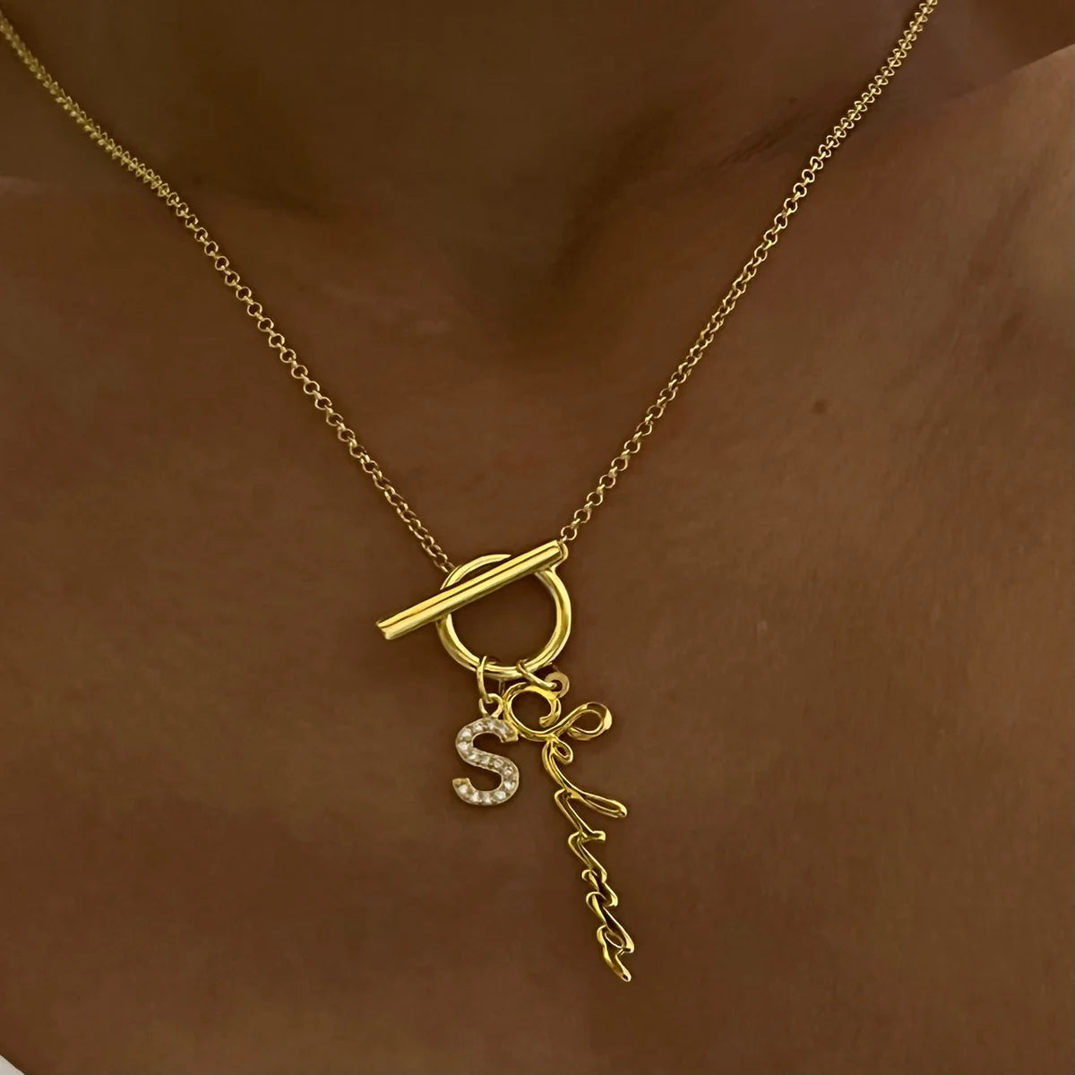 RUNDE CHAIN NAMENSKETTE
