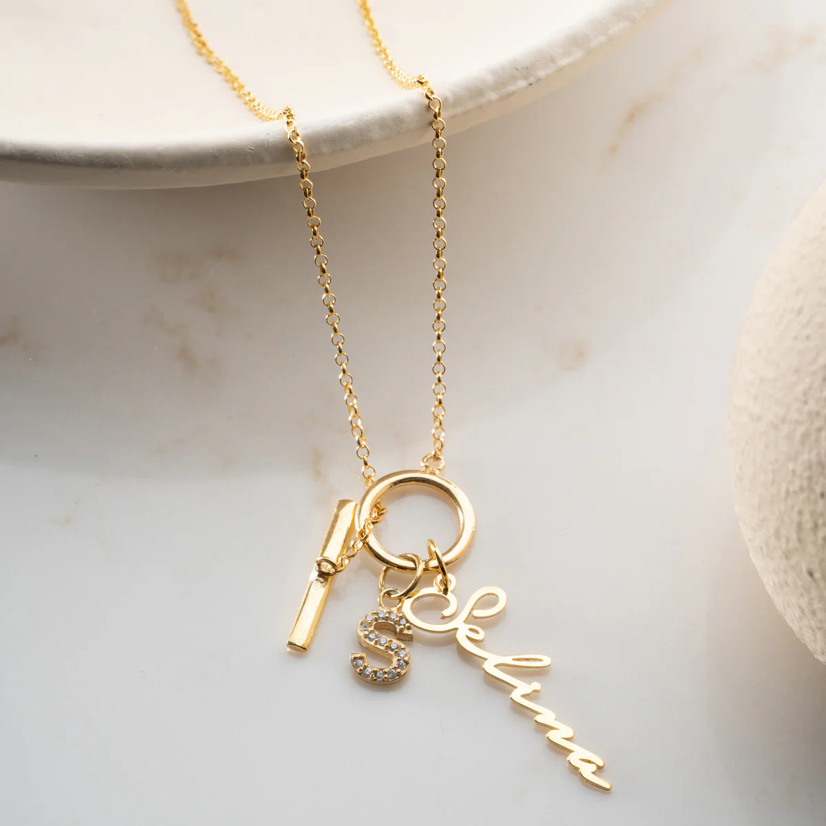 RUNDE CHAIN NAMENSKETTE