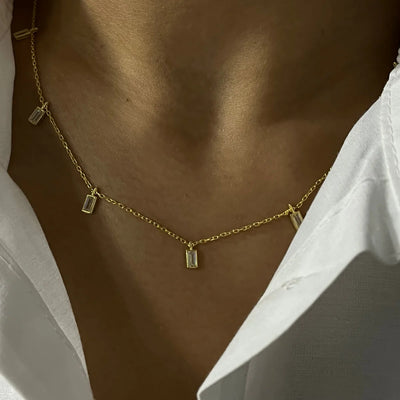 BAGUETTE CHARM CHAIN