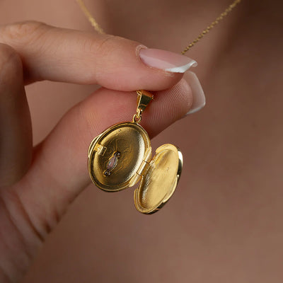 ALYA Halskette medallion Anka