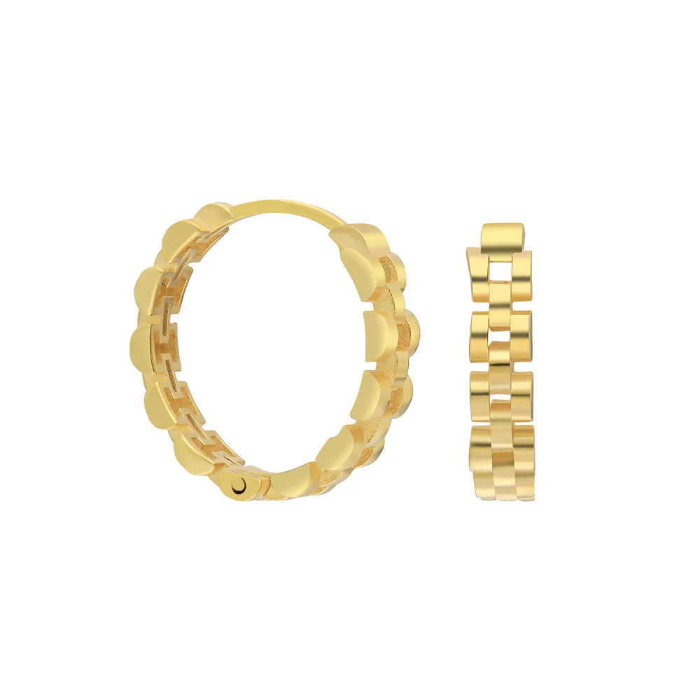 BRICKET OHRRINGE | 925 SILBER