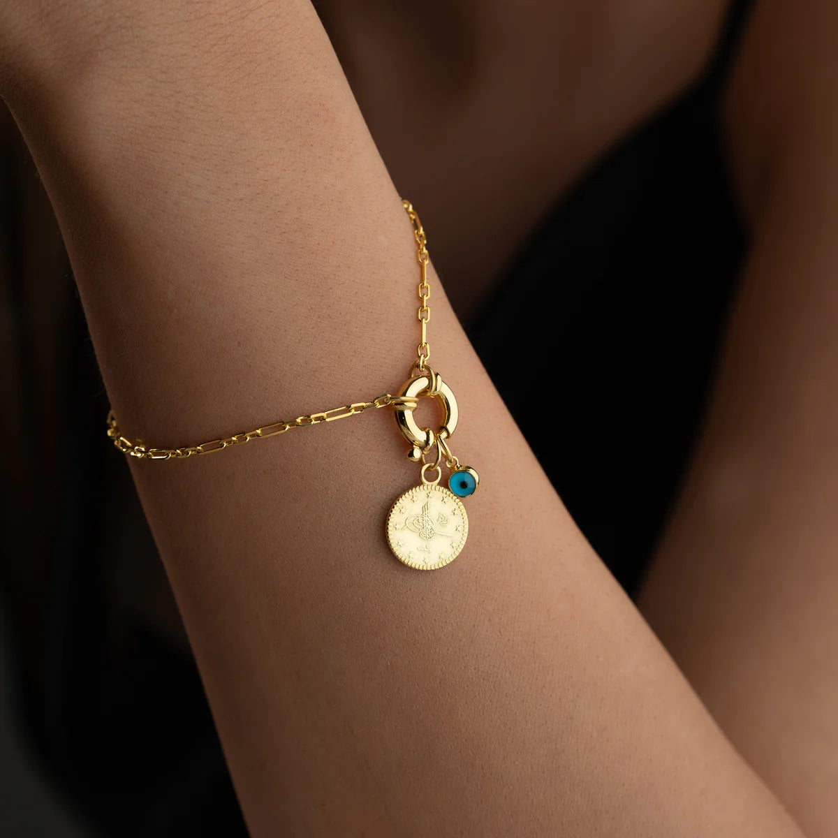 CEYREK ARMBAND MIT NAZAR