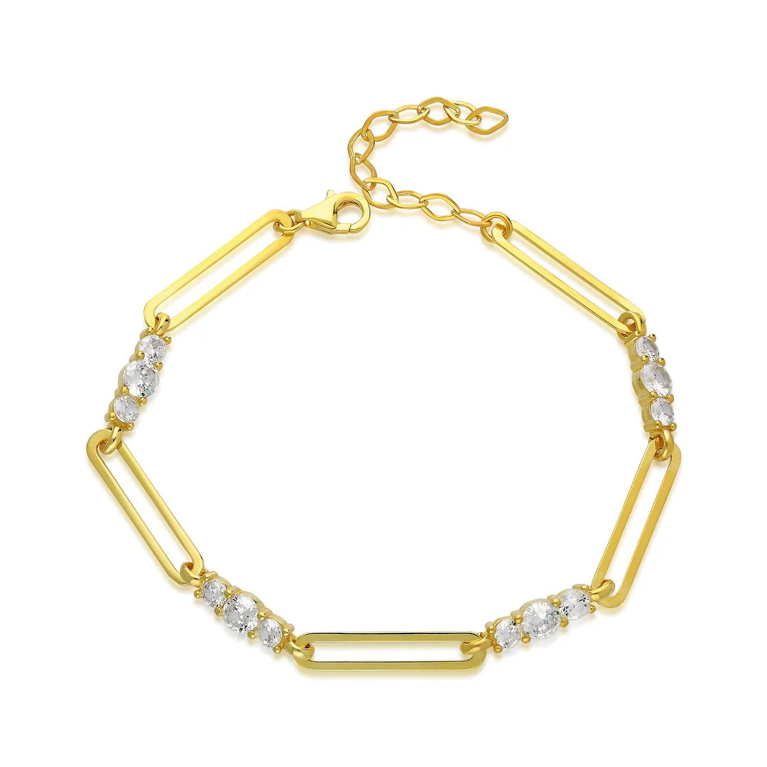 Izzy Zırkonıa Kettenarmband