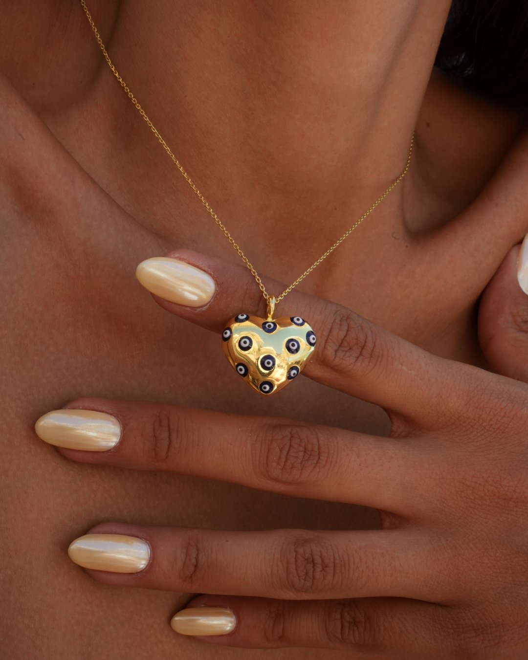 Heart Eye Kette