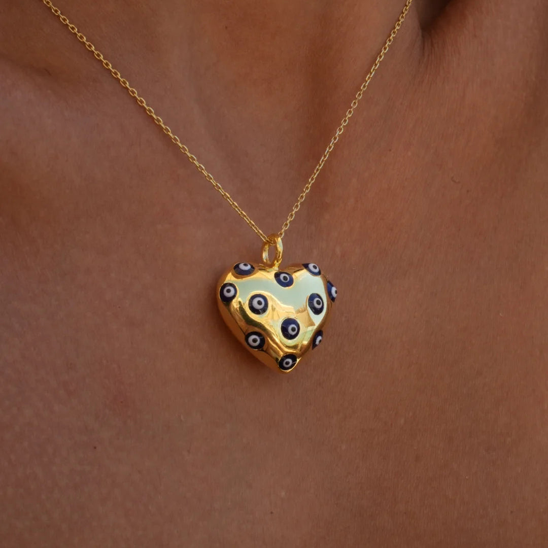 Heart Eye Kette