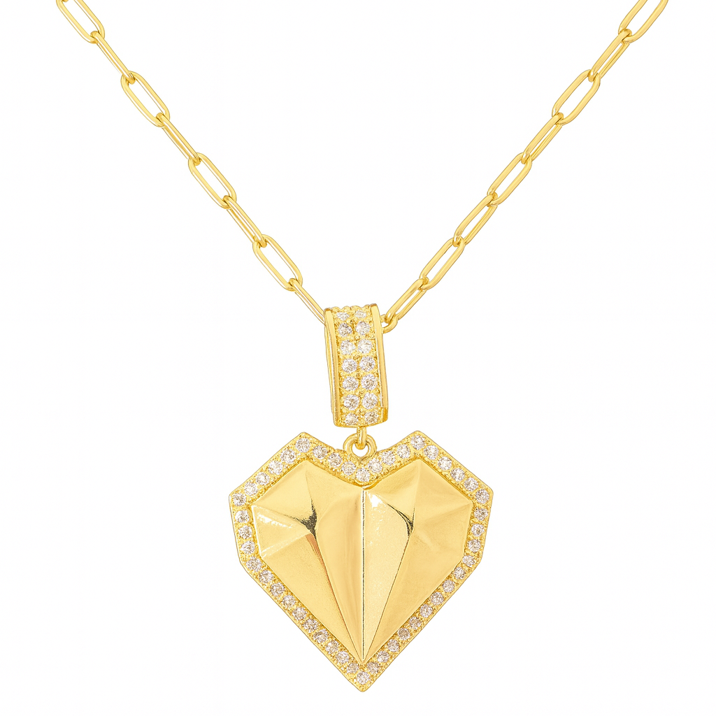 Heart Bomb Halskette