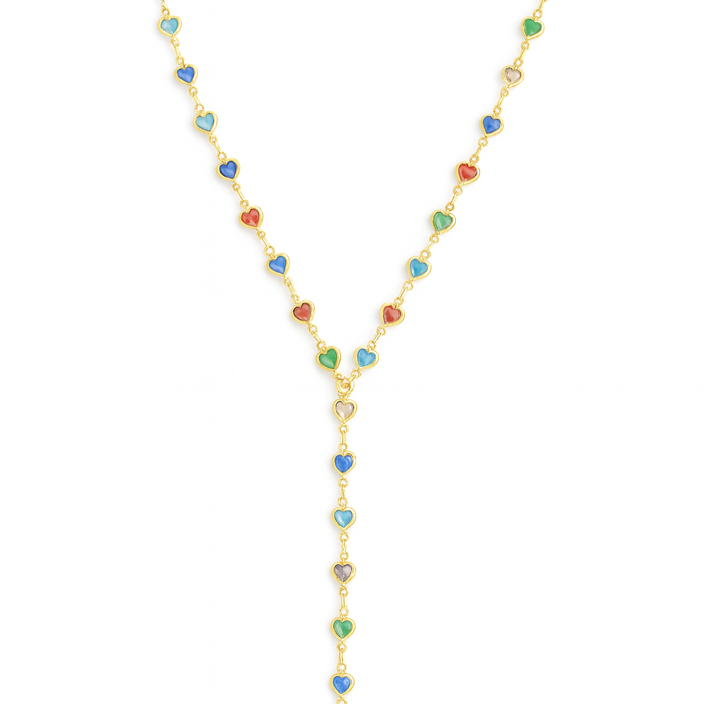 Heart Y Color Kette