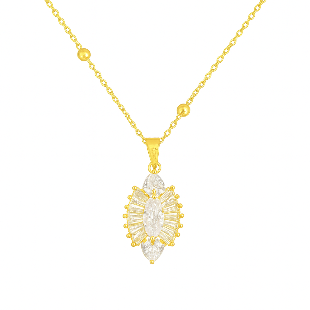 Liya Baguette Halskette