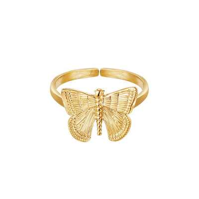 Butterfly size Ring