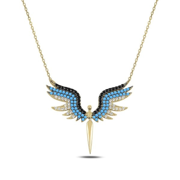 Blue Angel Necklace
