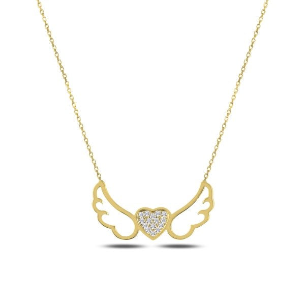 Heart & Wings Necklace