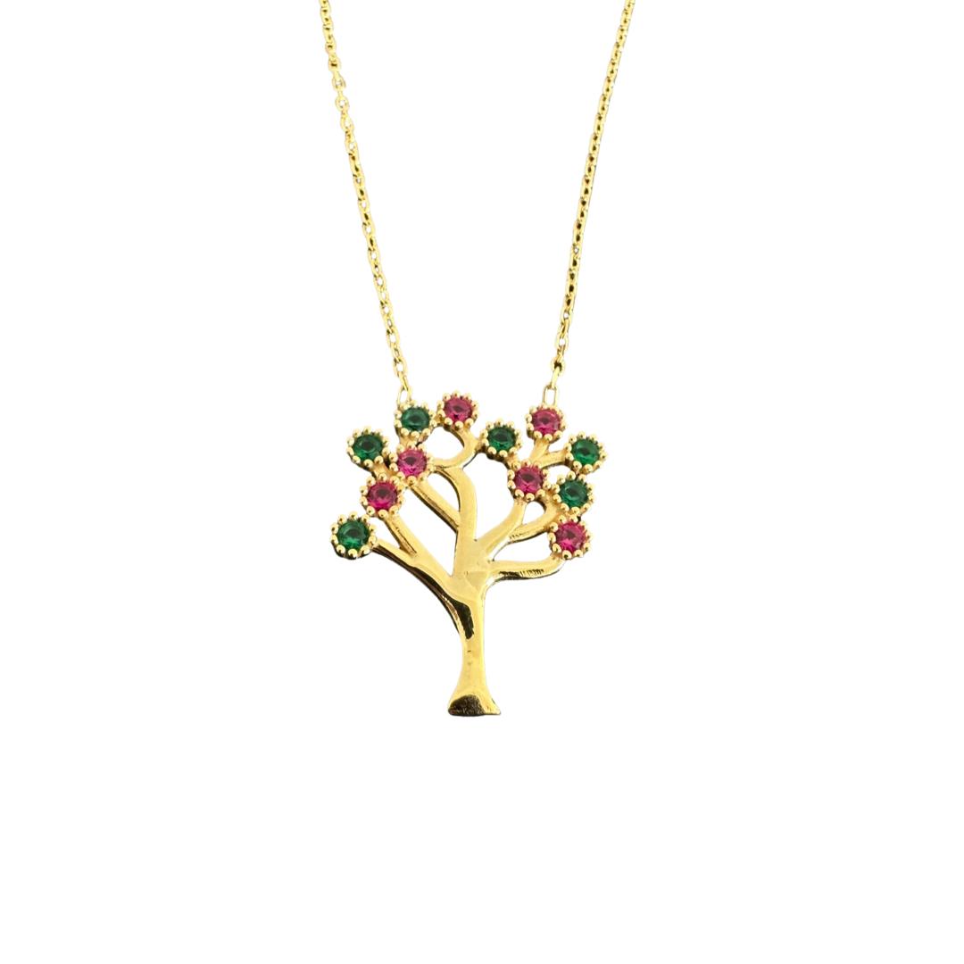 Color Tree Necklace