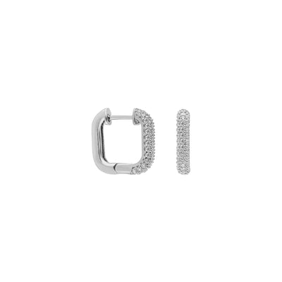 SQUARE ZIRKONIA OHRRING