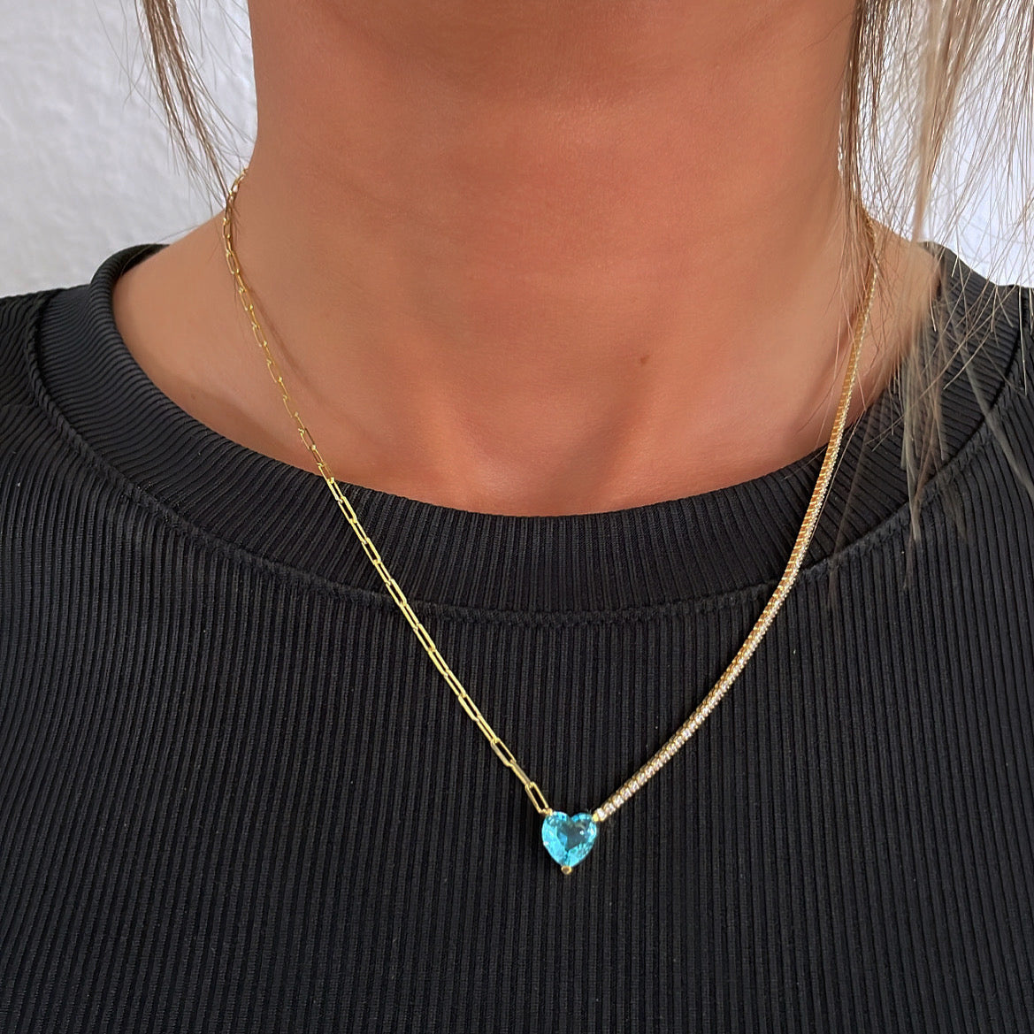 ANKER HEART NECKLACE