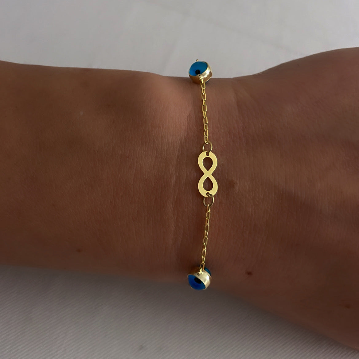 Infinity Nazar Armband